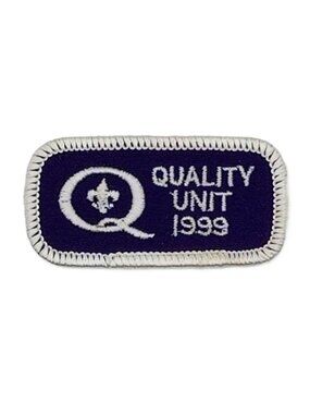 BSA Quality Unit 1999 Patch Boy Scouts of America NOS Scout Award